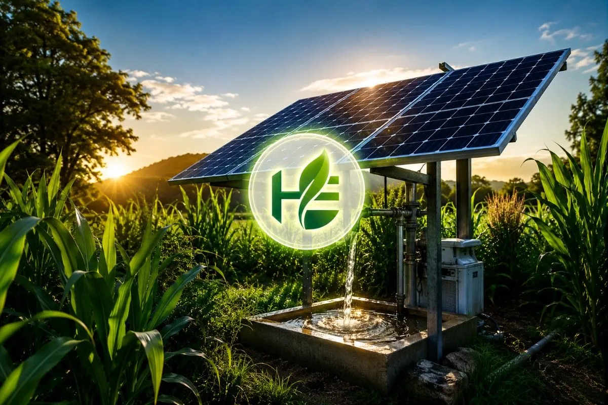 Solar powered water pump installations